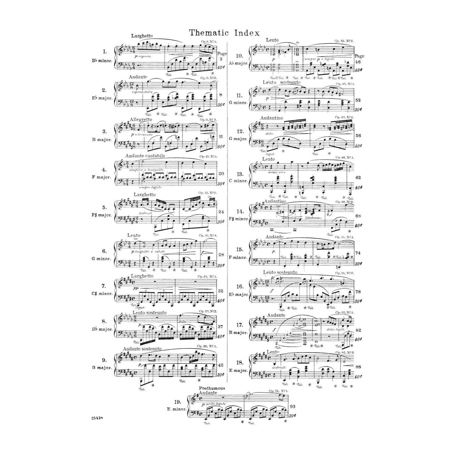 Nocturnes for the Piano (Schirmer's Library of Musical Classics, Vol. 30) - Chopin Piano Book with 21 Music Pieces - Easy to Read and Understand Piano