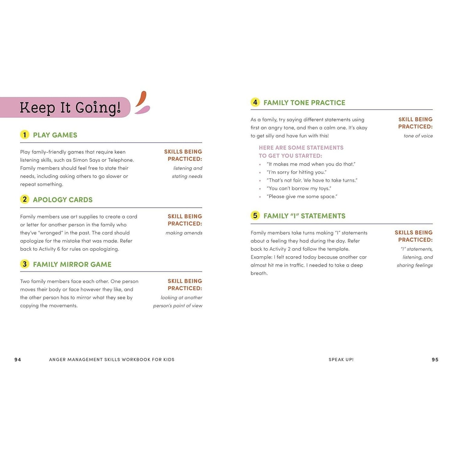 Anger Management Skills Workbook for Kids: 40 Awesome Activities to Help Children Calm Down, Cope, and Regain Control