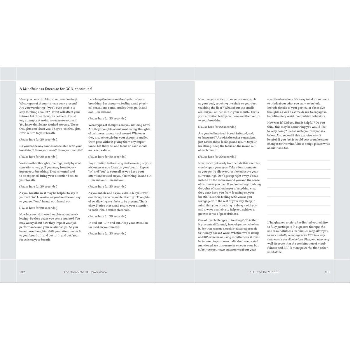 The Complete Ocd Workbook: A Step-By-Step Guide to Free Yourself from Intrusive Thoughts and Compulsive Behaviors