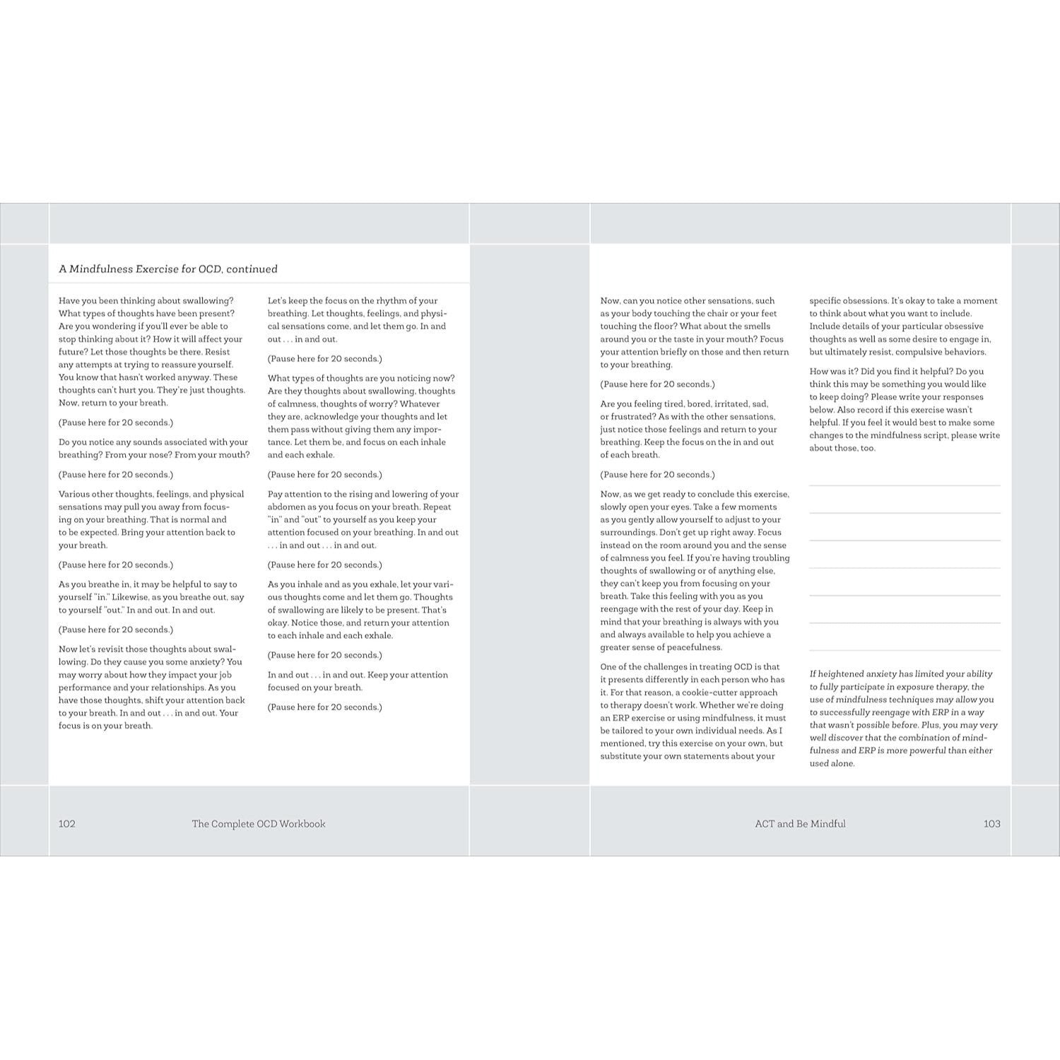 The Complete Ocd Workbook: A Step-By-Step Guide to Free Yourself from Intrusive Thoughts and Compulsive Behaviors