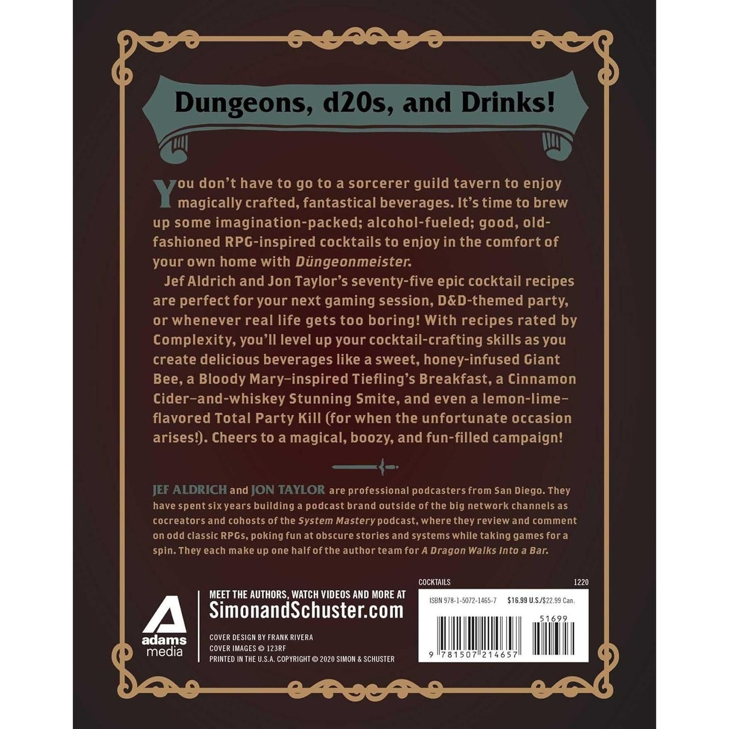Düngeonmeister: 75 Epic RPG Cocktail Recipes to Shake Up Your Campaign
