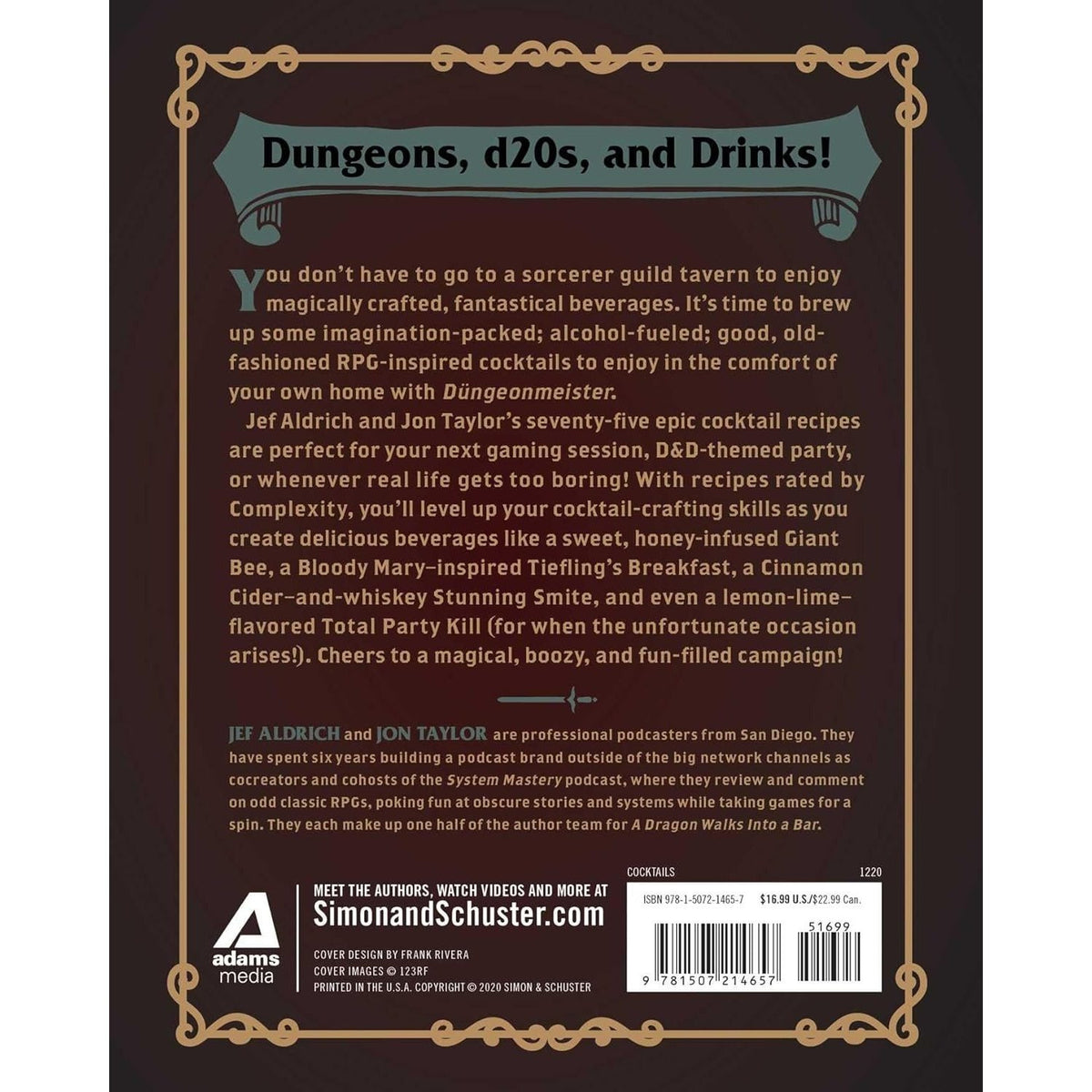 Düngeonmeister: 75 Epic RPG Cocktail Recipes to Shake Up Your Campaign