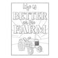 Creative Haven Home Sweet Homestead Coloring Book