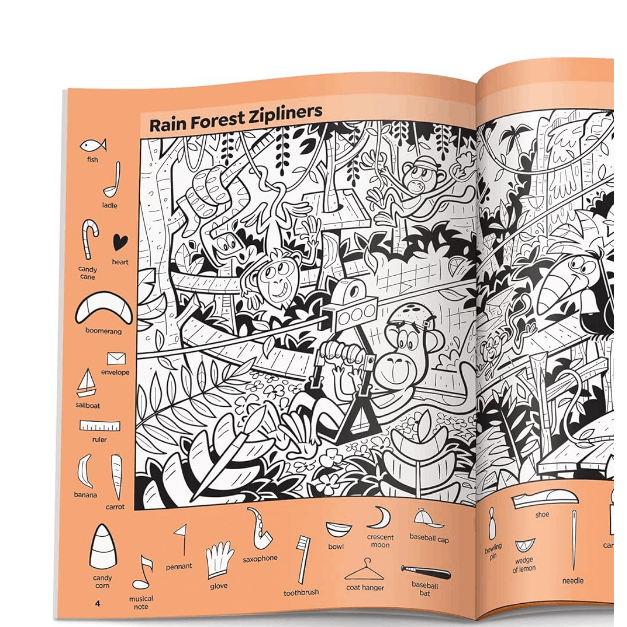 Extreme Adventure Puzzles (Highlights Hidden Pictures) (Spiral Bound)