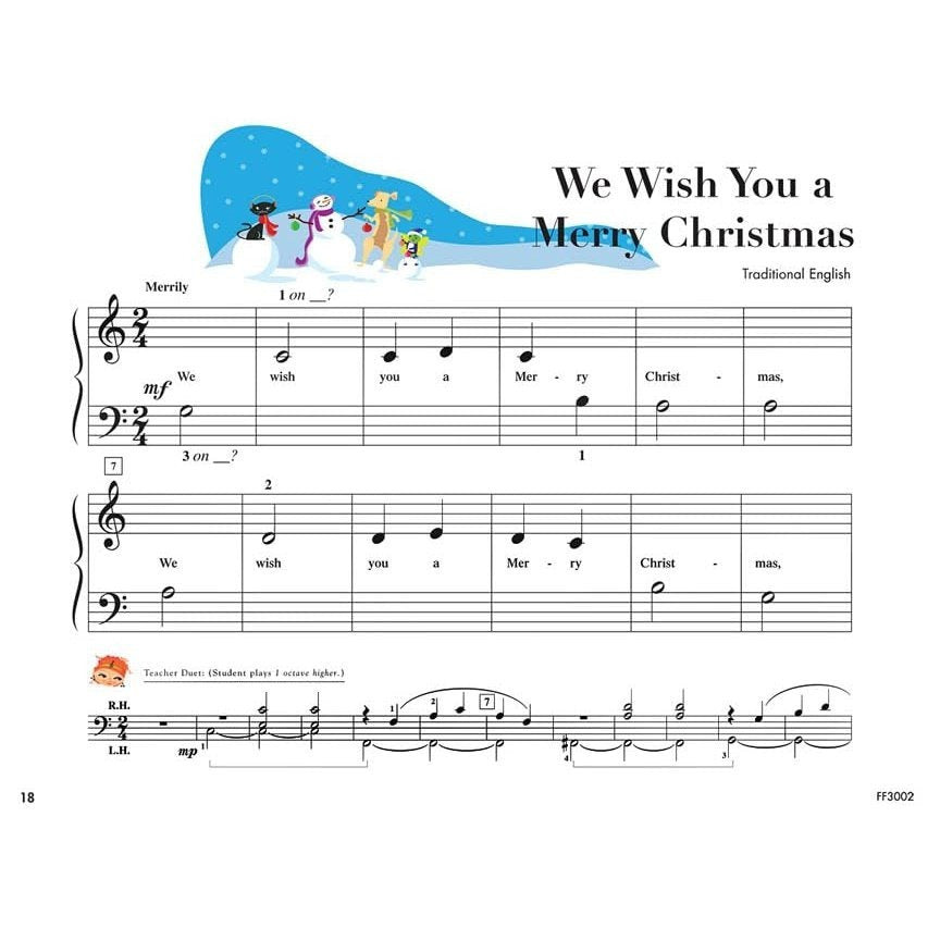 My First Piano Adventure Christmas - Book B