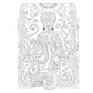 Creative Haven Fanciful Sea Life Coloring Book (Spiral Bound)