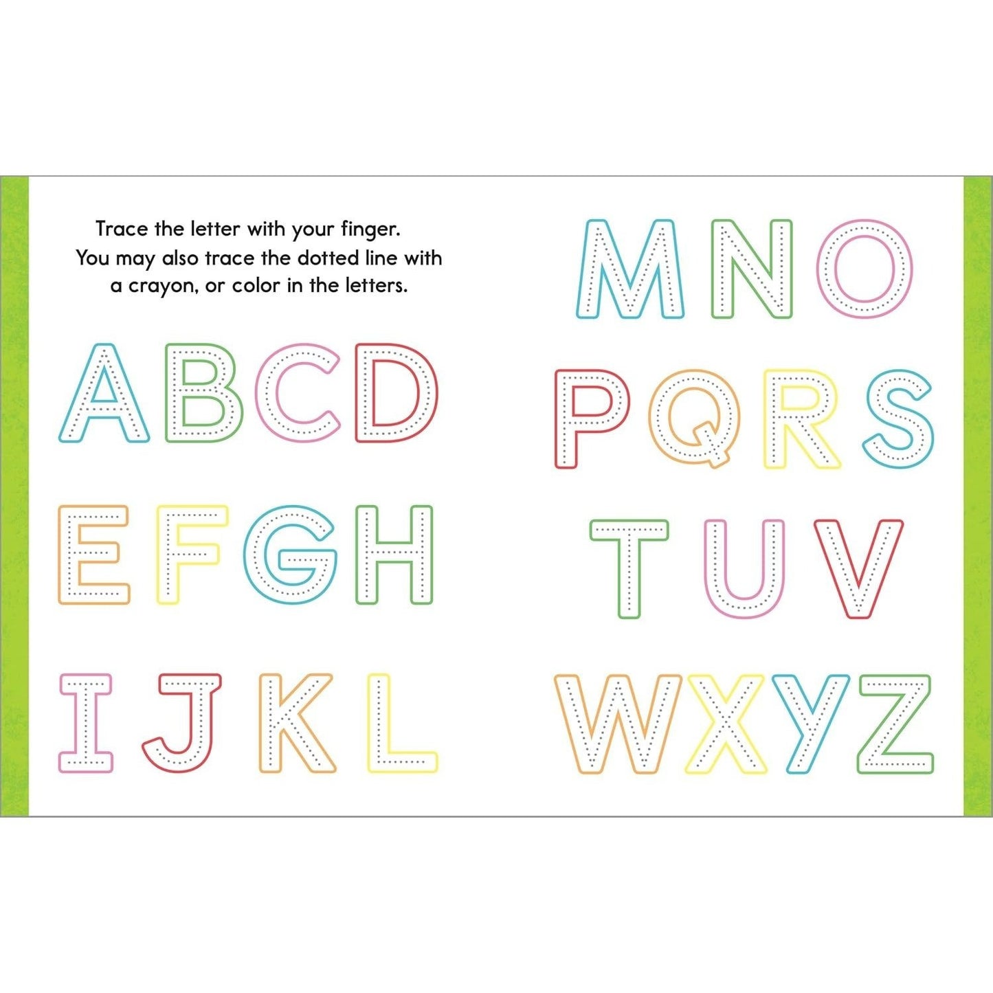 My First Alphabet Tracing Workbook: Practice Pen Control with ABCs and Animal Words