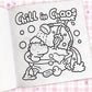 Cozy Vibes: Coloring Book for Adults and Kids (Cozy Spaces Coloring) (Spiral Bound)