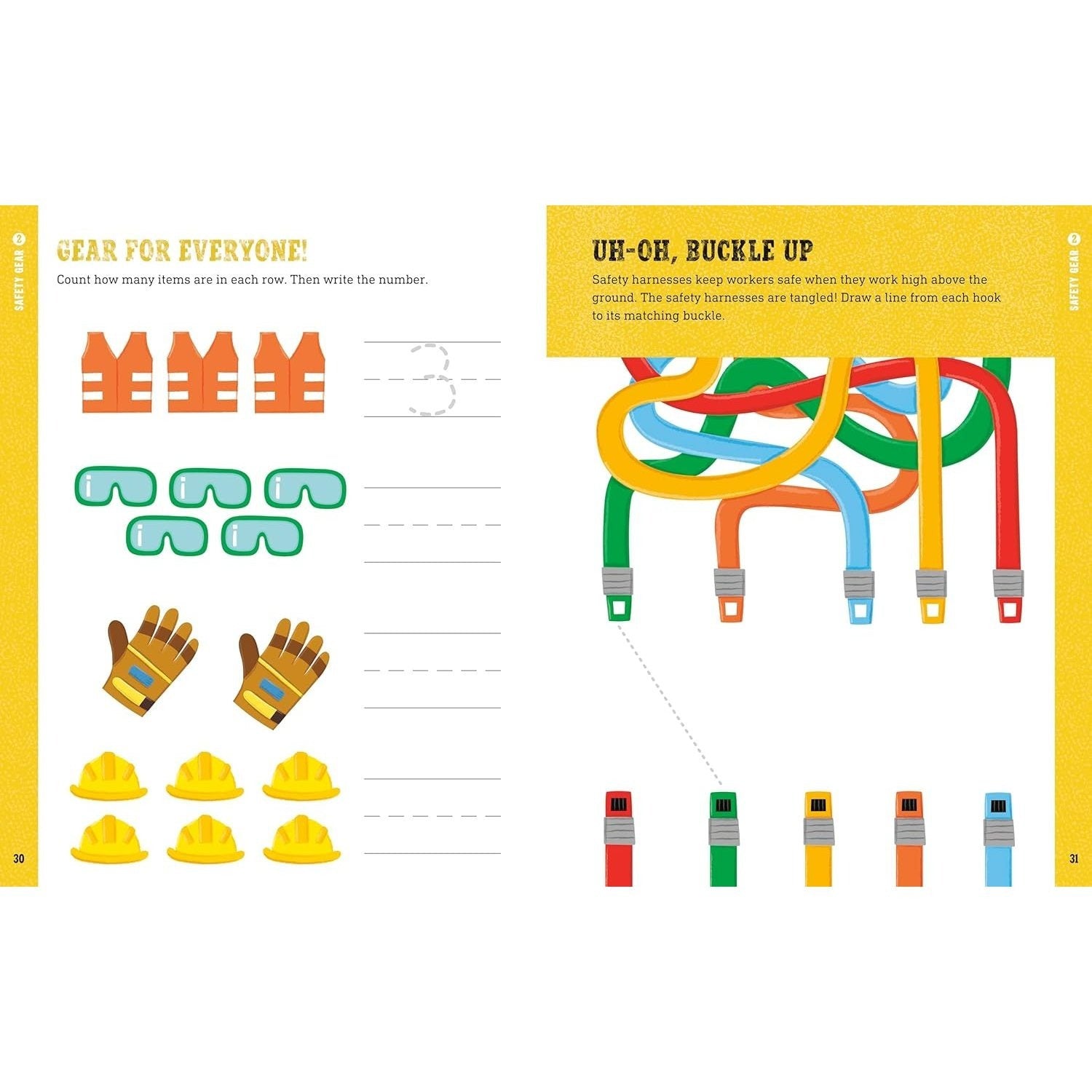 Construction Site Preschool Activity Book: Fun Learning with Trucks, Tools, and Mighty Machines