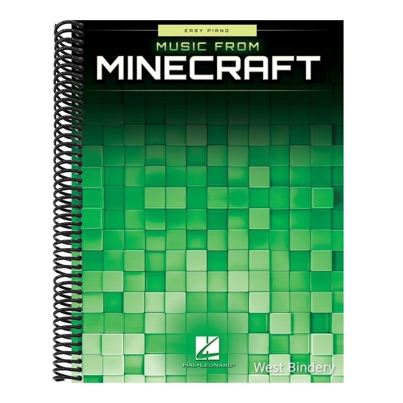 Music from Minecraft: Easy Piano Songbook Beginner Piano Sheet Music for Kids and Video Game Fans 20 Songs with Simple Arrangements