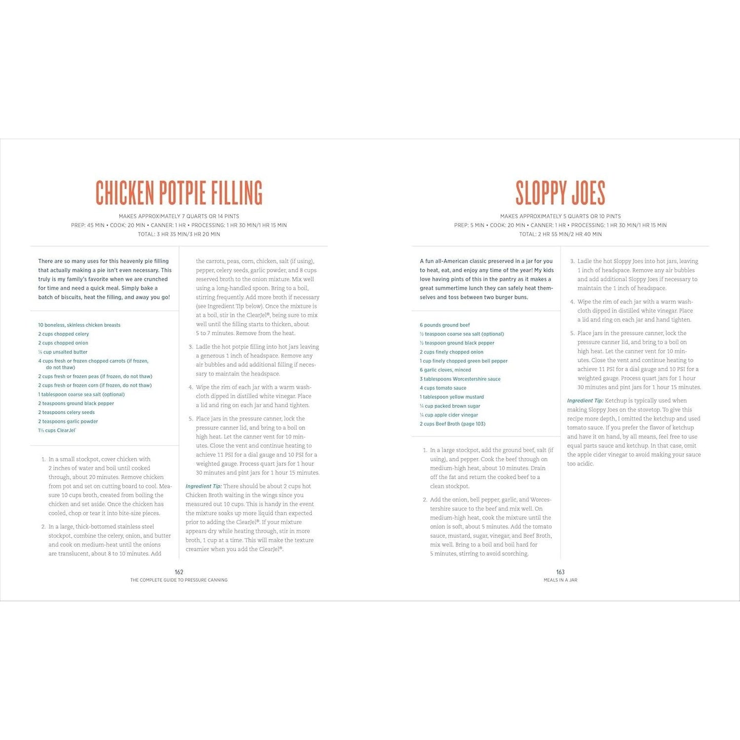 The Complete Guide to Pressure Canning: Everything You Need to Know to Can Meats, Vegetables, Meals in a Jar, and More (Spiral Bound)