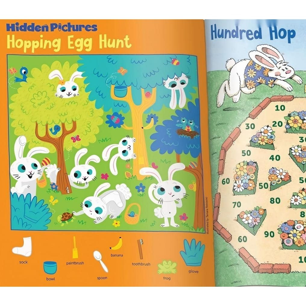 Easter Puzzles: Easter Puzzles (Highlights Puzzlemania Activity Books) Over 100 Easter Puzzles, Mazes and More, Easter Activity Book for Kids 6 and Up (Highlights Puzzlemania Activity Books) (Spiral Bound)