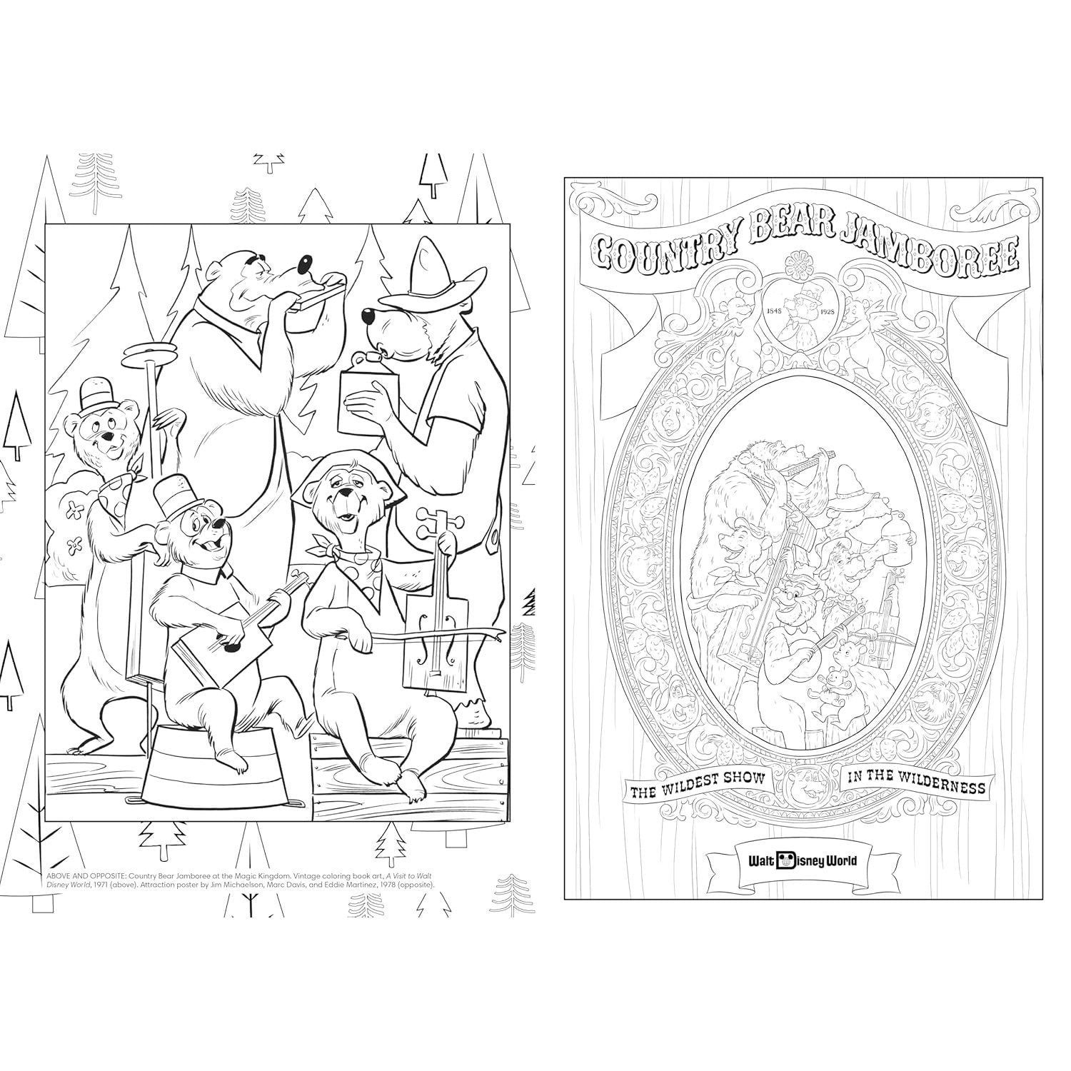 Art of Coloring: Walt Disney World: 100 Images to Inspire Creativity from the Most Magical Place on Earth (Spiral Bound)
