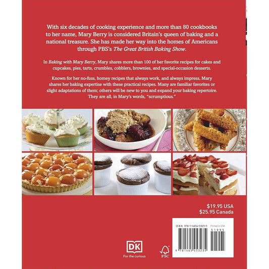 Baking with Mary Berry: Cakes, Cookies, Pies, and Pastries from the British Queen of Baking (Spiral Bound)