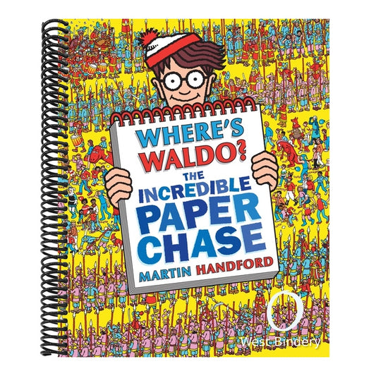 Where's Waldo? the Incredible Paper Chase: (A Hidden Object Activity Book Including a Maze, Spot-The-Difference Challenge, and Search & Find Puzzles -