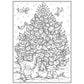 Creative Haven Enchanted Christmas Coloring Book