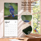 MUKAWA 2027 Bird Wall Calendar, 12 Months of Backyard Bird Scenes