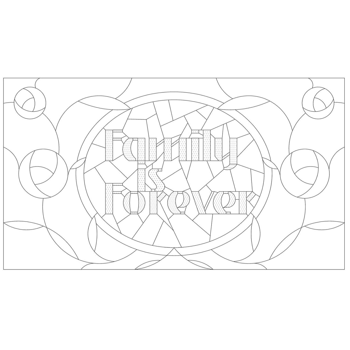 Sayings & Expressions: Stained Glass Patterns