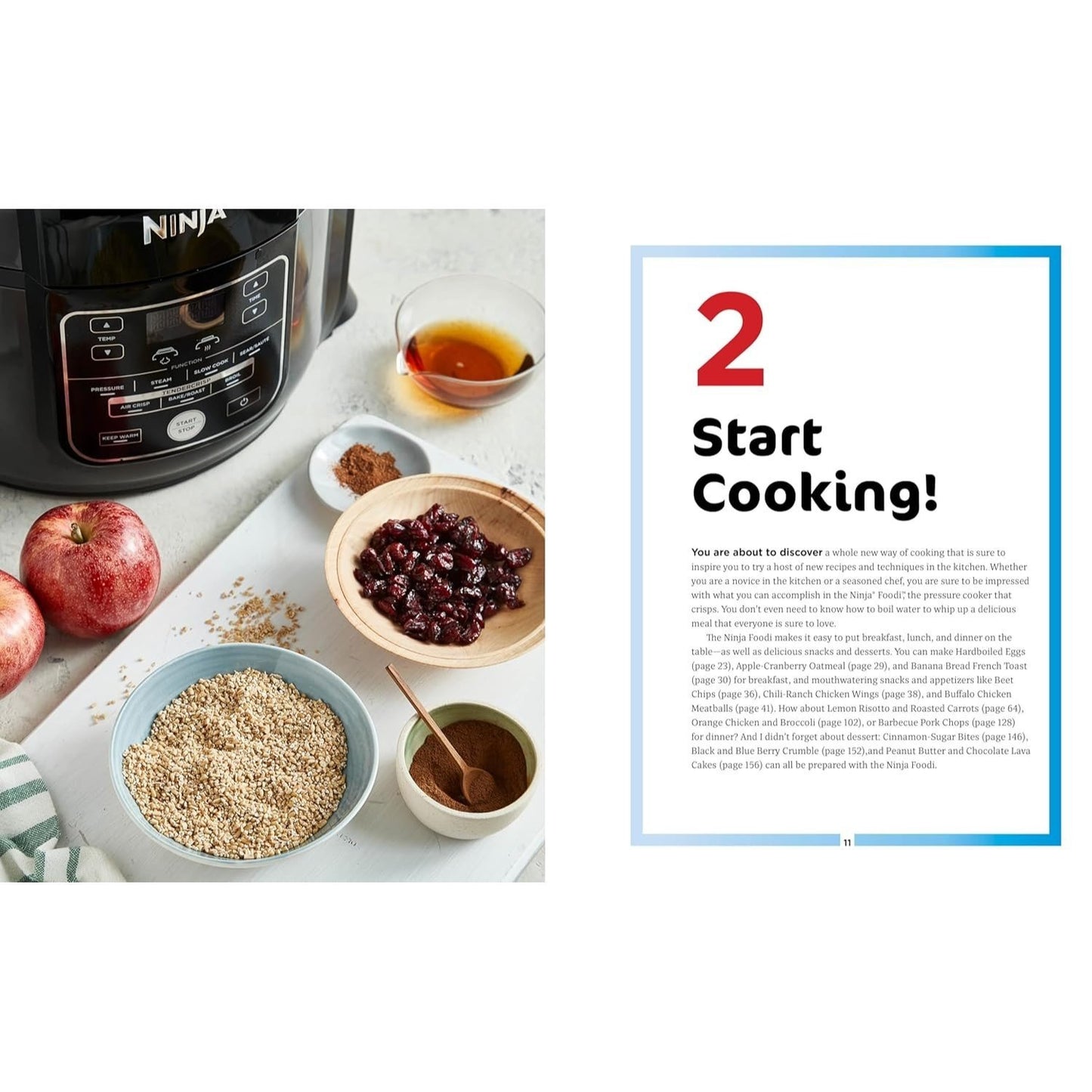 The Official Ninja Foodi: The Pressure Cooker That Crisps: Complete Cookbook for Beginners: Your Expert Guide to Pressure Cook, Air Fry, Dehydrate, and Mo