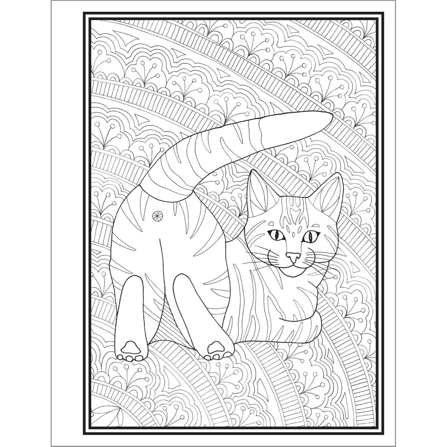 Butts, Bleps, and Beans Cat Coloring Book: 35 Coloring Pages for Adults