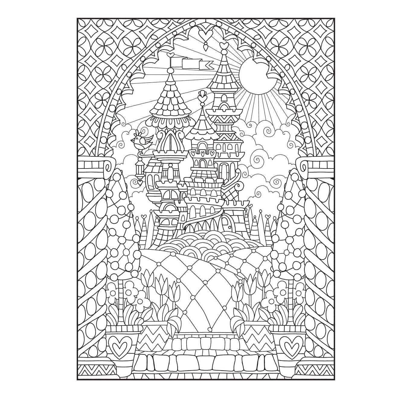 Creative Haven Daydreams Coloring Book