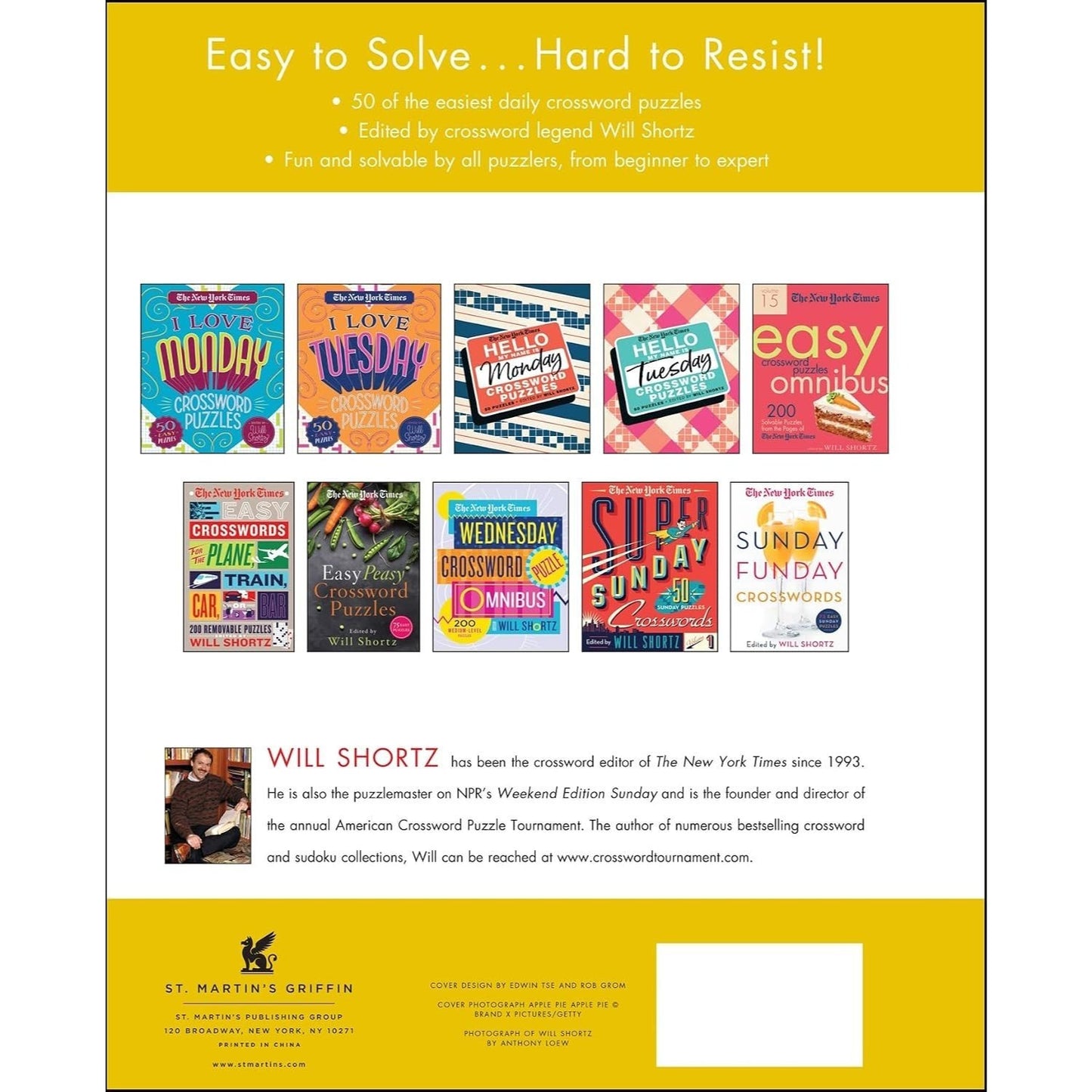 The New York Times Easy Crossword Puzzles Volume 24: 50 Monday Puzzles from the Pages of the New York Times