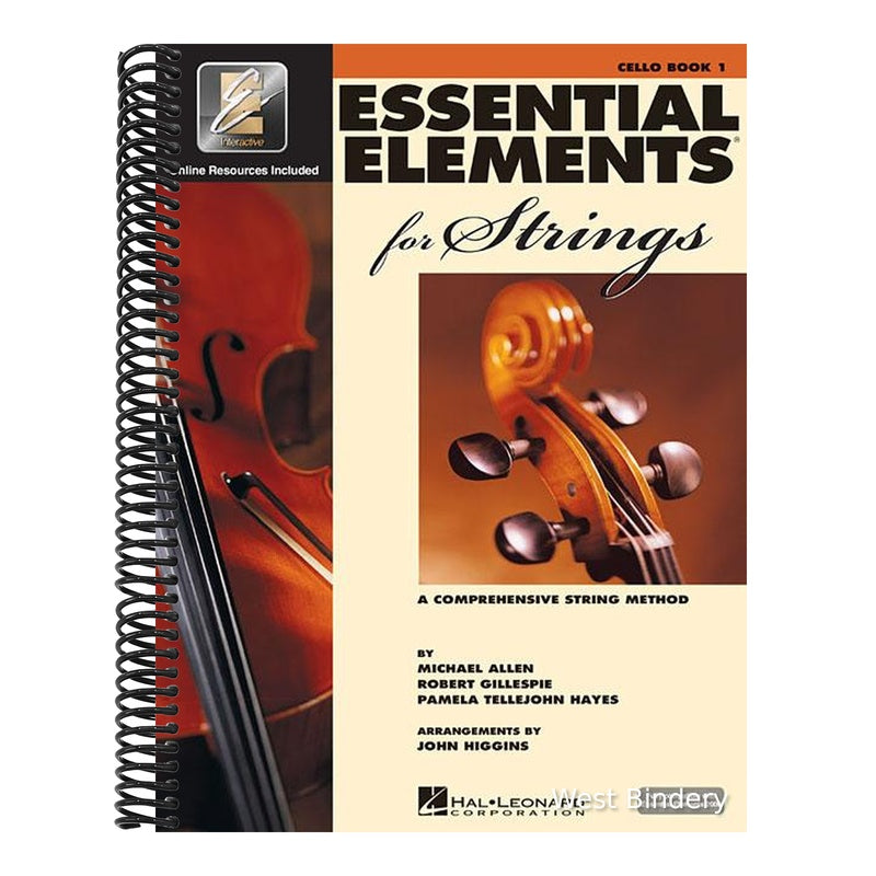 Essential Elements for Strings Book 1 with Eei Cello Sheet Music and Online Audio Hal Leonard [With CD and DVD]
