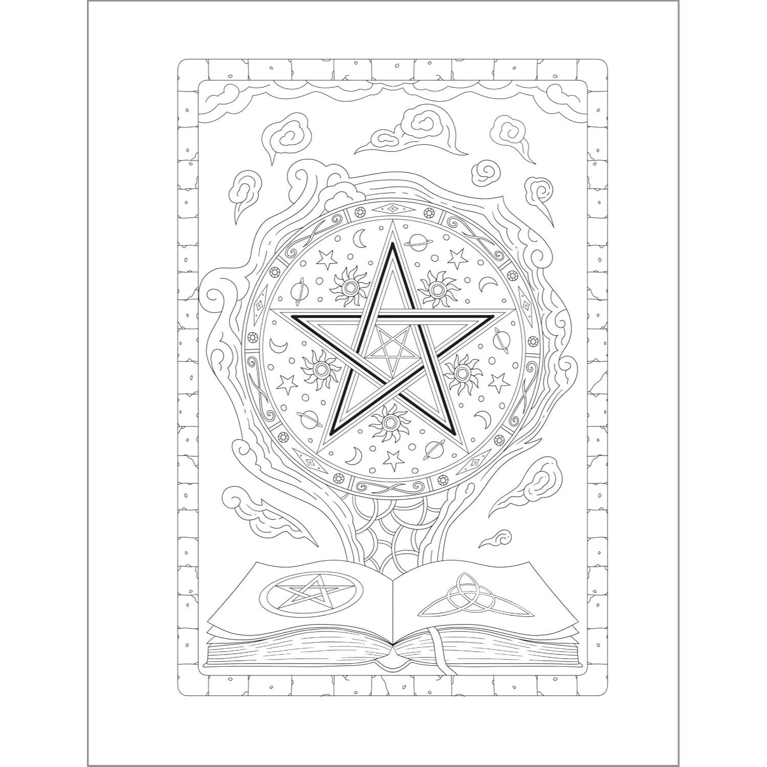 Witchcraft Coloring Book for Adults: Nourish the Spirit and Channel Creative Energy