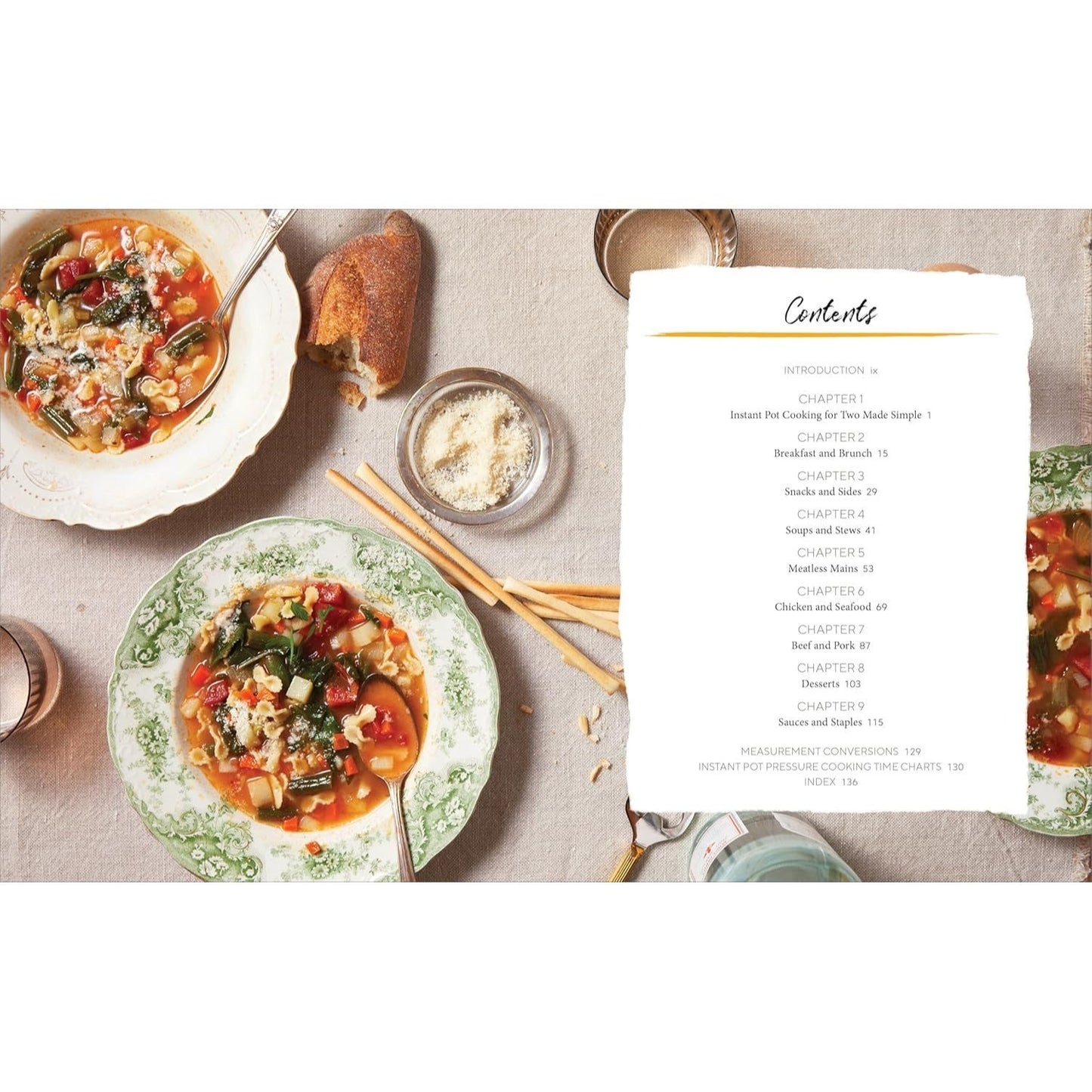 5-Ingredient Instant Pot Cookbook for Two