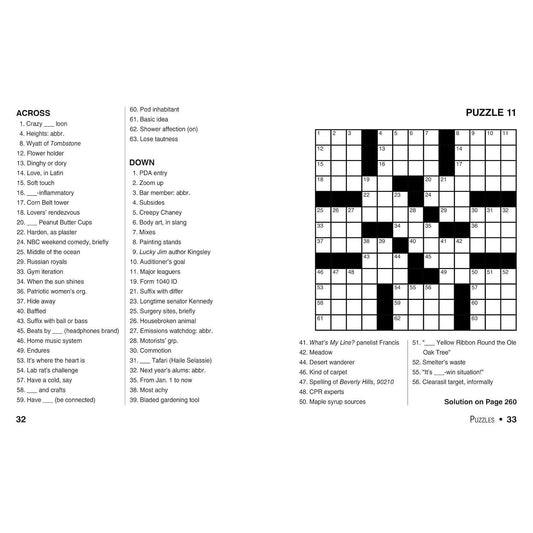 The Everything Easy Large-Print Crosswords Book, Volume 9: More Than 120 Fun and Easy Puzzles in Large Print