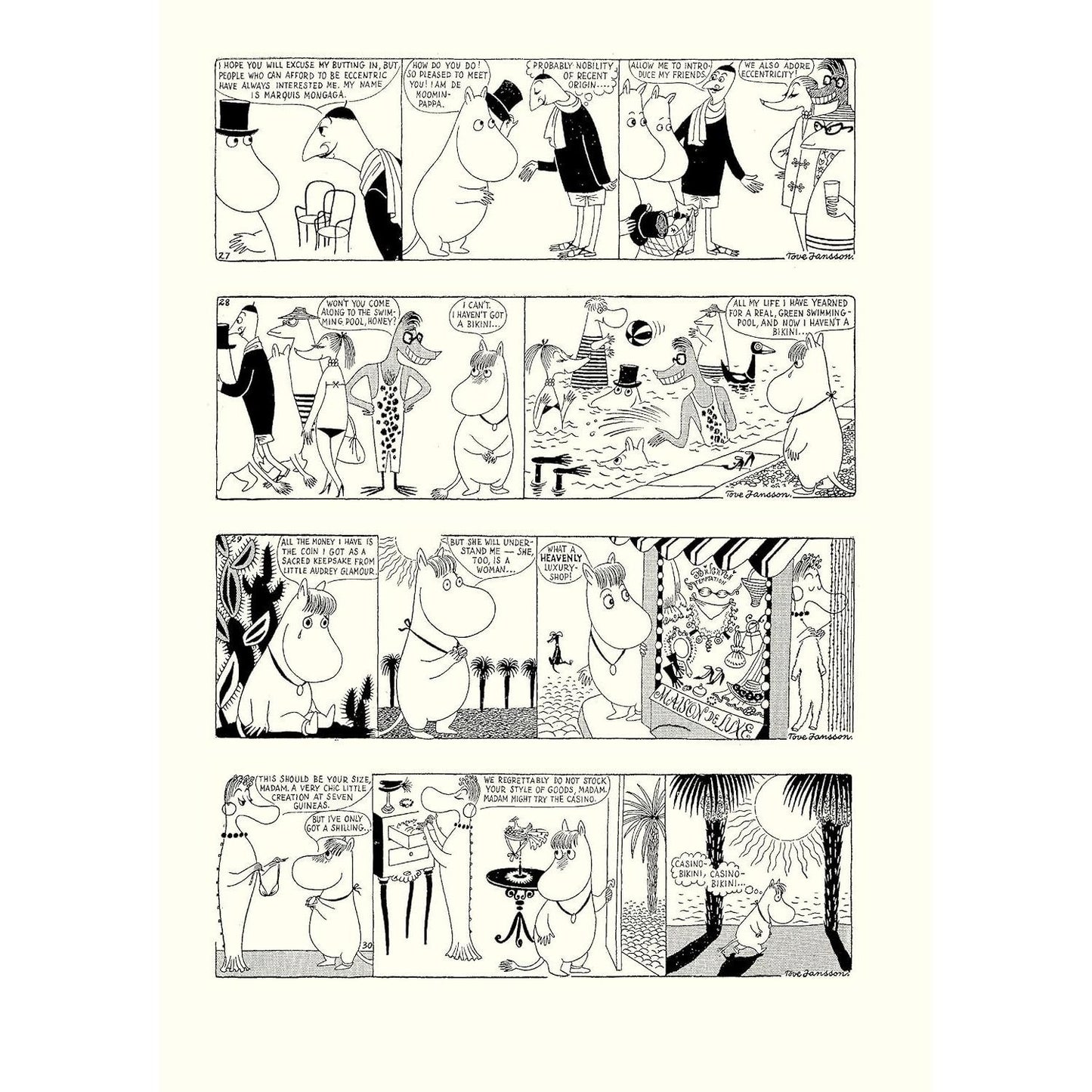 Moomin Book One: The Complete Tove Jansson Comic Strip (Moomin) (1ST ed.) (Spiral Bound)
