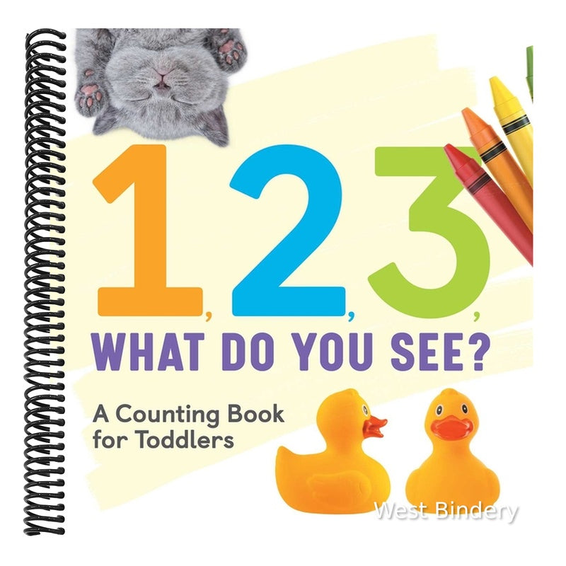 1, 2, 3, What Do You See?: A Counting Book for Toddlers
