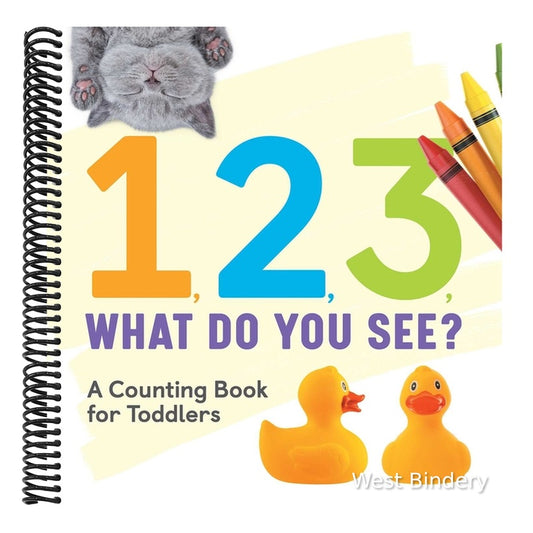 1, 2, 3, What Do You See?: A Counting Book for Toddlers