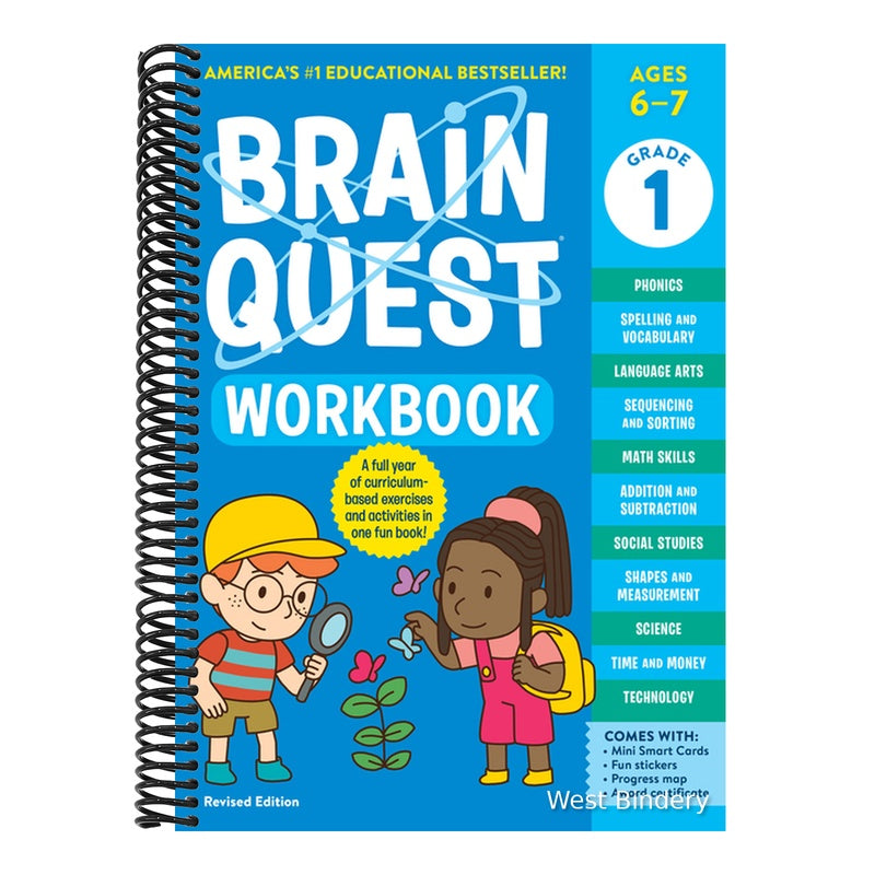 Brain Quest Workbook: 1st Grade Revised Edition (Revised)
