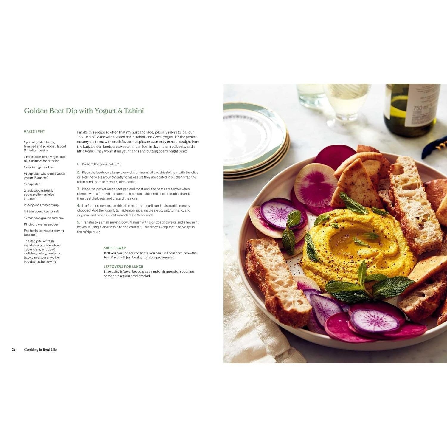 Cooking in Real Life: Delicious & Doable Recipes for Every Day (a Cookbook) (Spiral Bound)