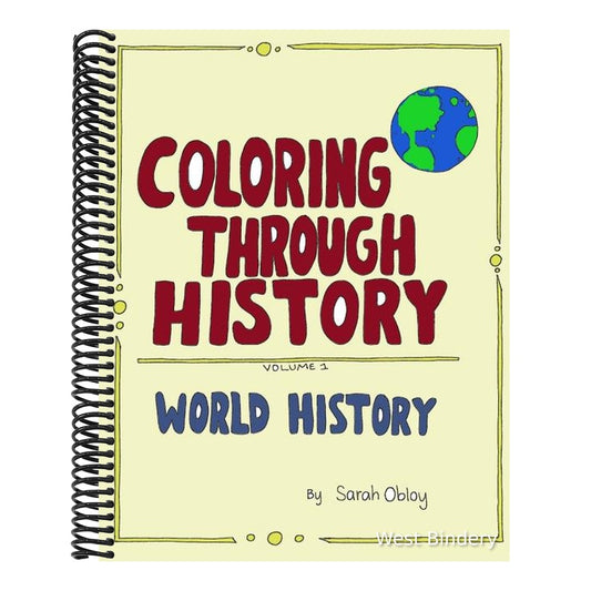 Coloring through History: WOrld History Coloring Pages