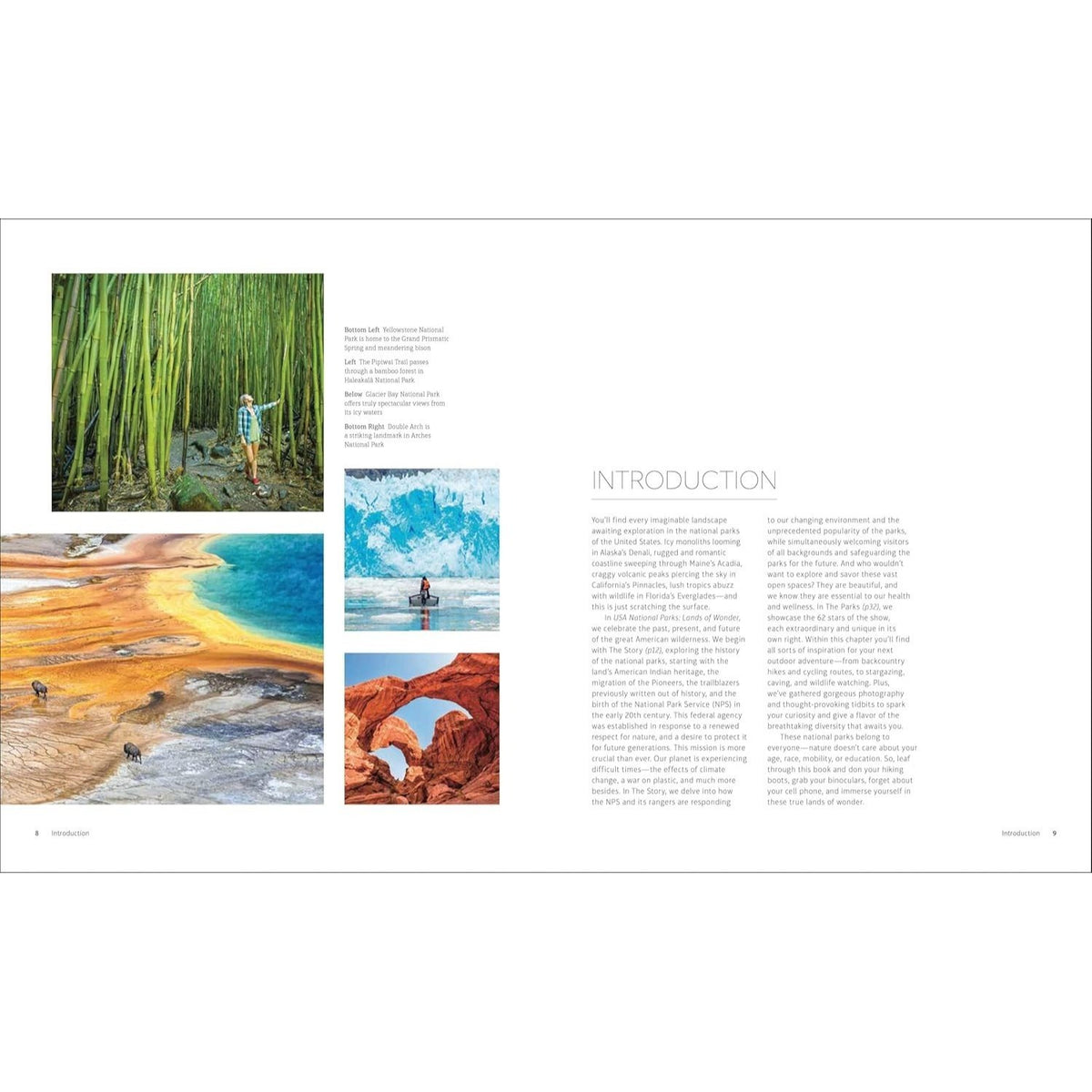 USA National Parks: Lands of Wonder (Spiral Bound)