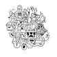 The Official Doodle Boy Coloring Book