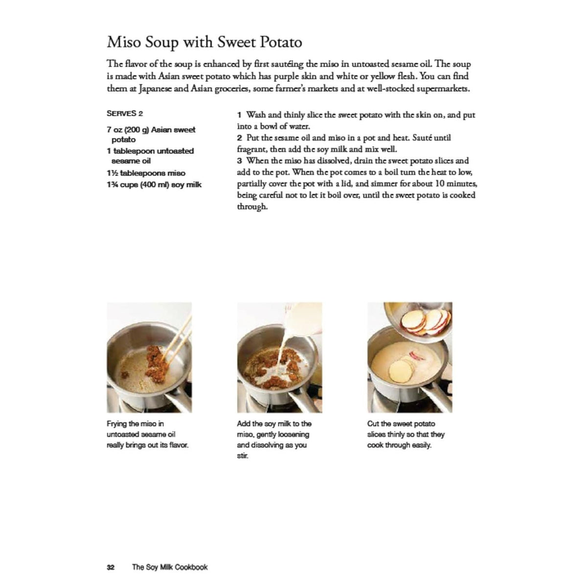 The Soy Milk Cookbook: Delicious & Healthy Non-Dairy Asian Recipes