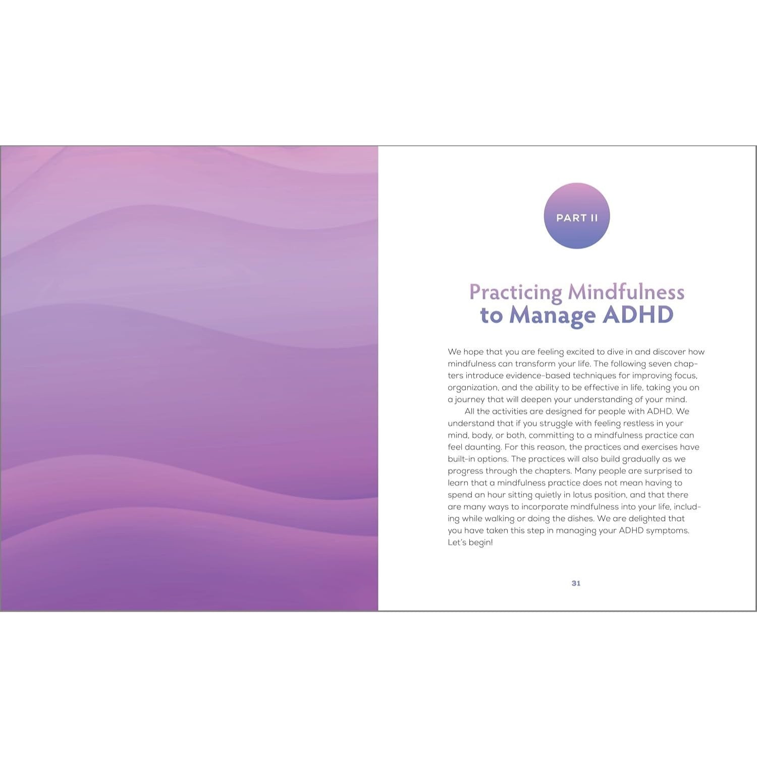The Mindfulness Workbook for ADHD: Effective Strategies to Increase Focus, Build Patience, and Find Balance