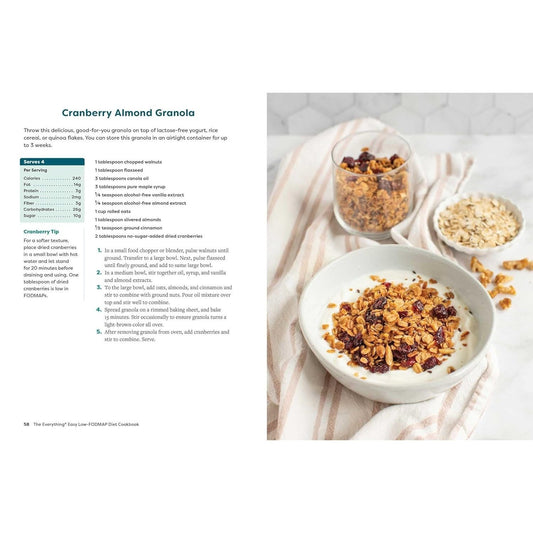 The Everything Easy Low-Fodmap Diet Cookbook: 175 Healthy Recipes to Reduce Digestive Symptoms, Improve Gut Health, and Feel Your Best
