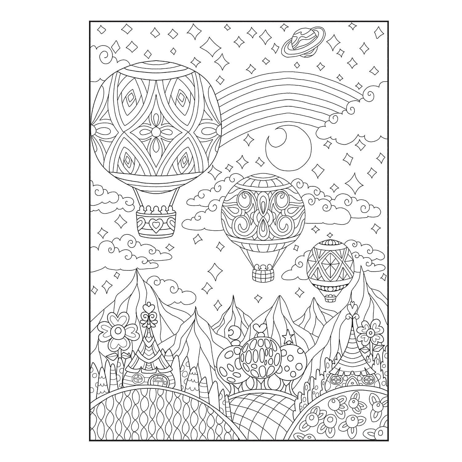 Creative Haven Daydreams Coloring Book