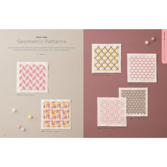 200 Japanese Cross Stitch Designs: Traditional, Geometric, Retro and Floral Patterns for Mindful Stitching