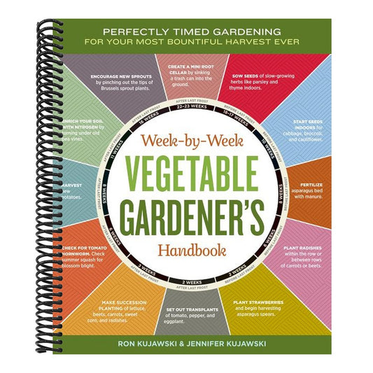 Week-By-Week Vegetable Gardener's Handbook: Perfectly Timed Gardening for Your Most Bountiful Harvest Ever (Spiral Bound)