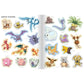 Pokémon the Official Sticker Book of the Kanto Region: The Original 151 (Pokemon Pikachu Press) (Spiral Bound)