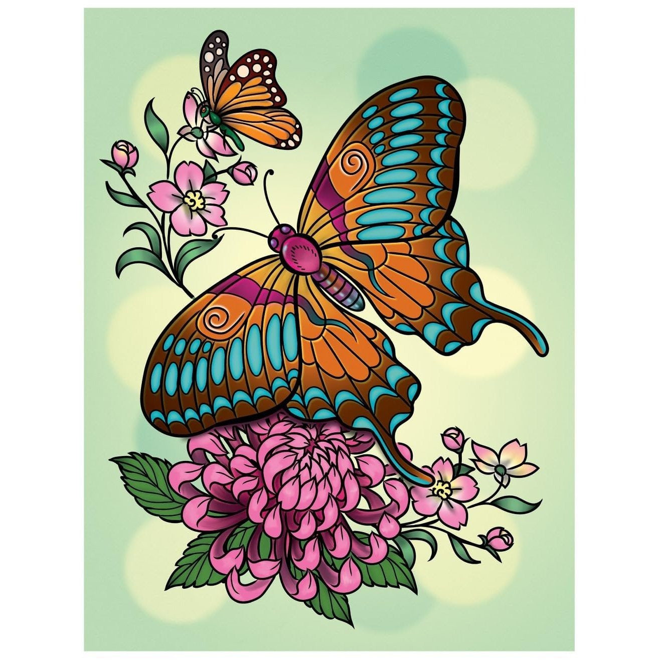 Creative Haven Tattoo Inspirations Coloring Book