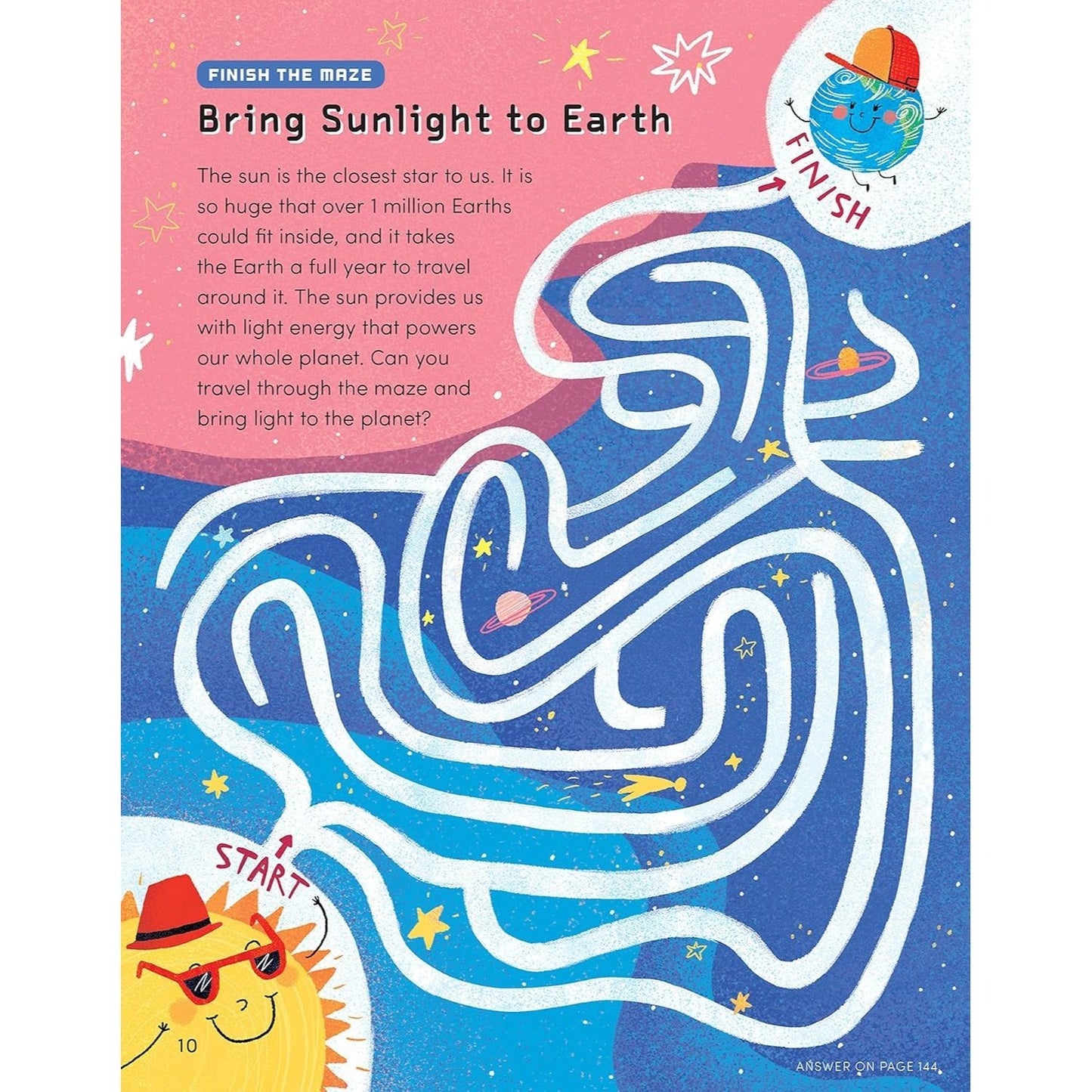 Astronomy Activity Book for Kids: 100+ Fun Ways to Learn about Space and Stargazing (Spiral Bound)