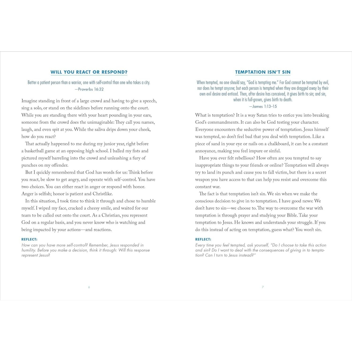 Walk in Faith: 5-Minute Devotions for Teen Guys (Spiral Bound)