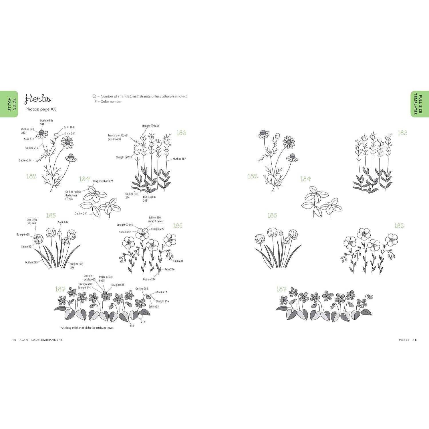 Plant Lady Embroidery: 300 Botanical Embroidery Motifs & Designs to Stitch