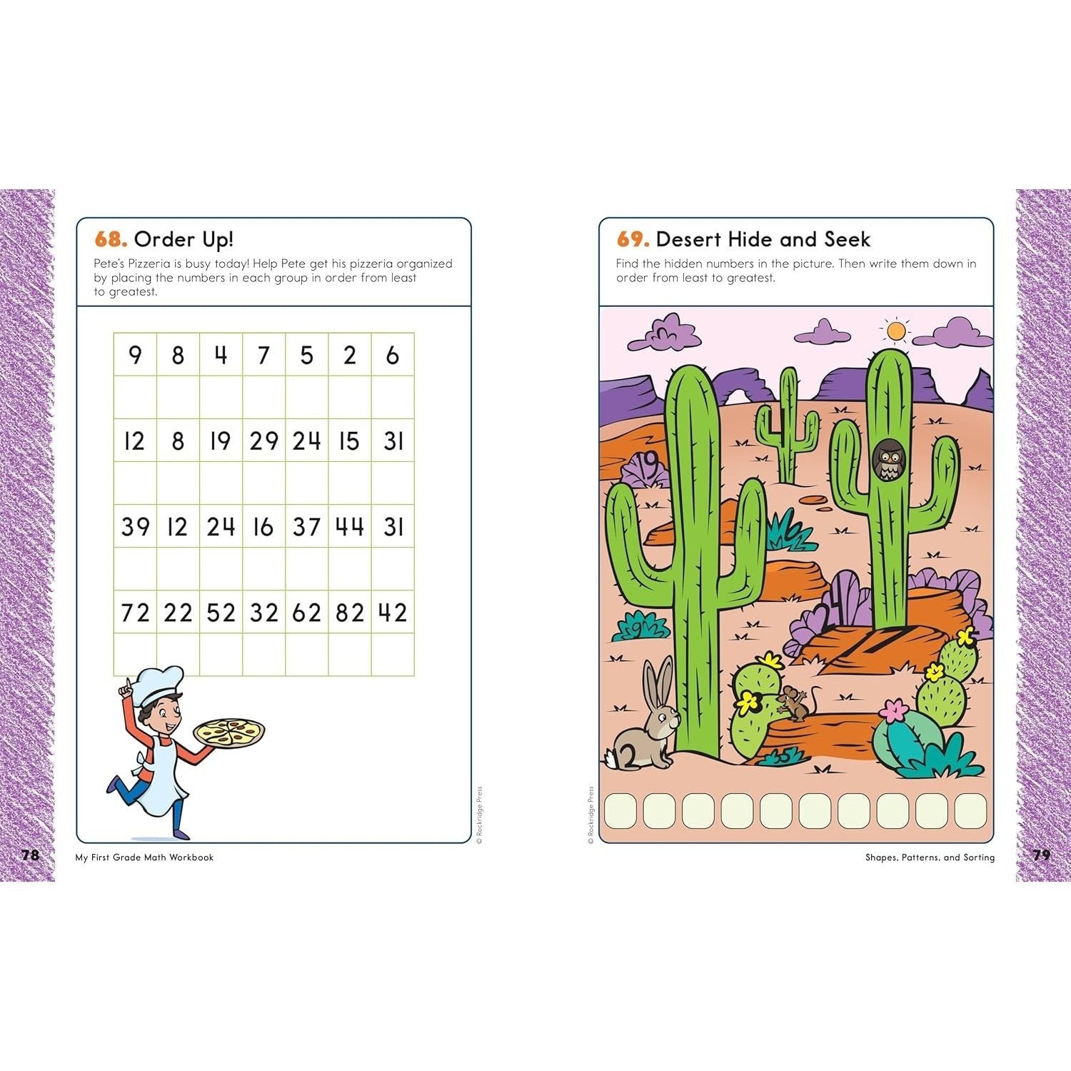 My First Grade Math Workbook: 101 Games & Activities to Support First Grade Math Skills